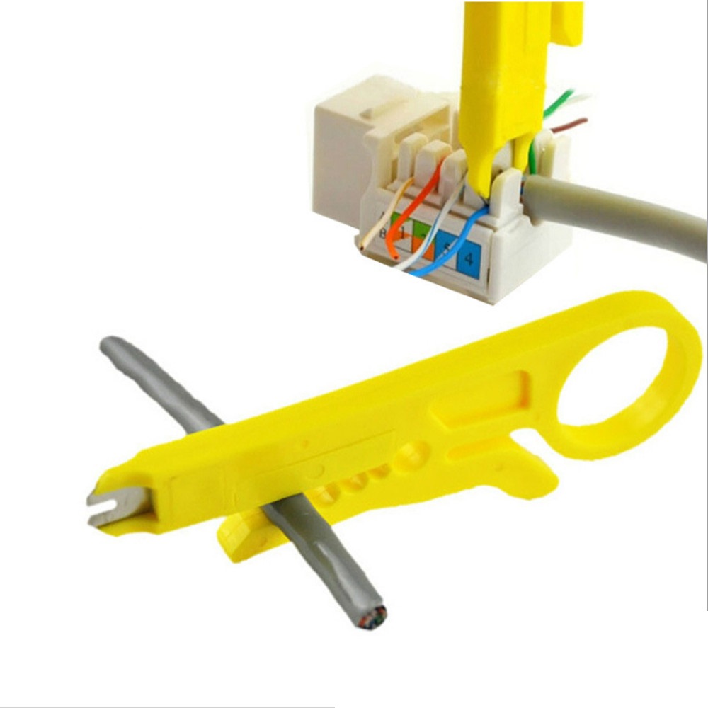 Dao tuốt dây cáp rj45, cat-3, cat-5, cat-5e và cat-6 chuyên dụng