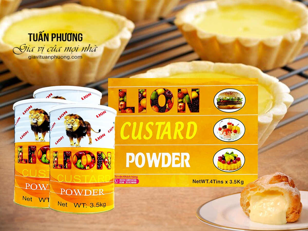 Bột sư tử Lion Custard 3.5kg