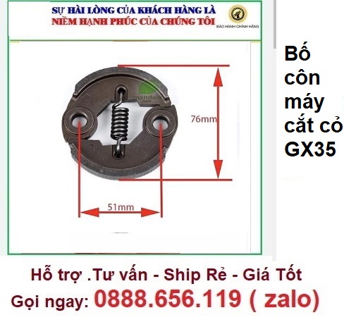Bố côn máy cắt cỏ GX35