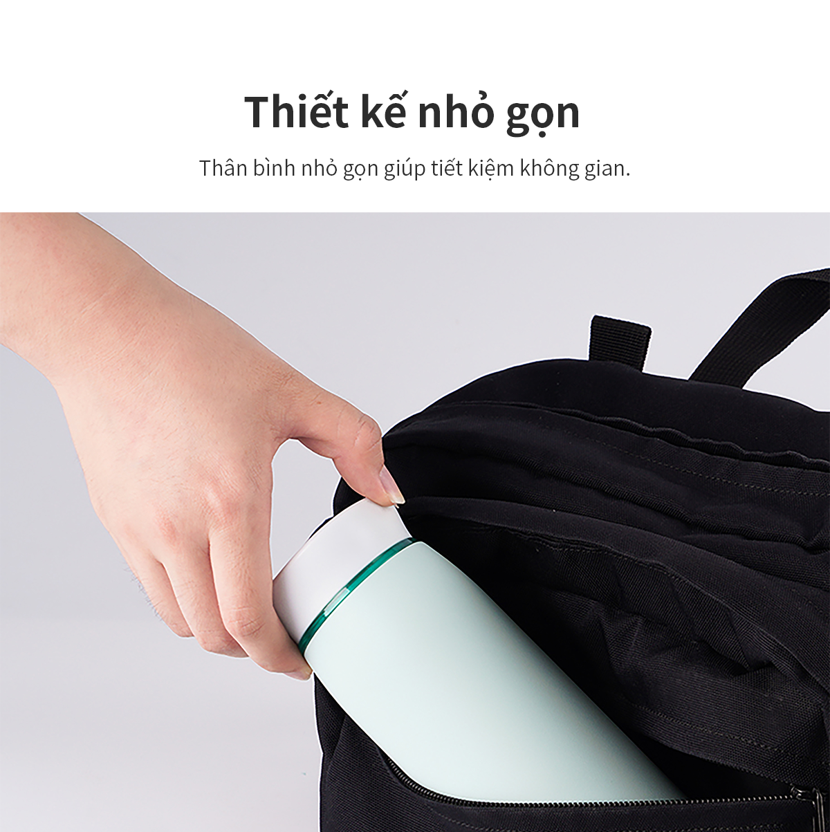 Bình Giữ Nhiệt LocknLock  460ML Feather Light Ring LHC4244 - T2Cmall