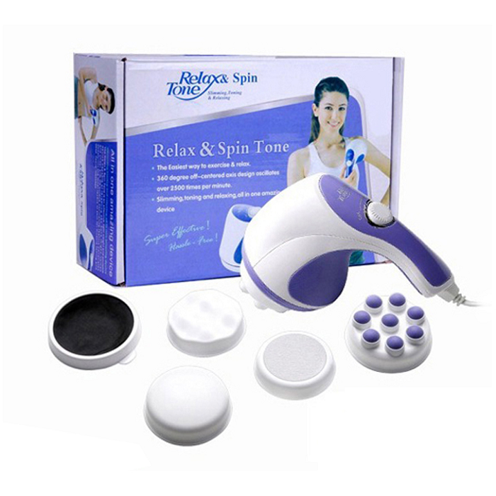 Máy đánh tan mỡ bụng massage cầm tay relax & spin tone – a781 chính hãng