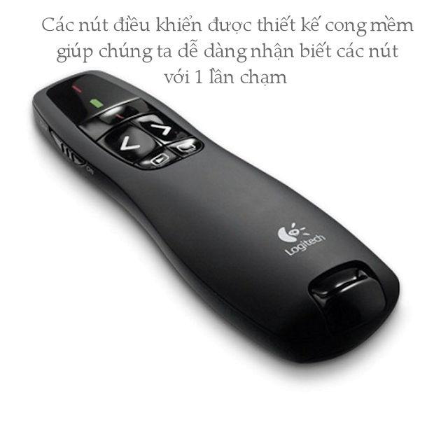 Bút trình chiếu Logitech Wireless Presenter R400 - Hàng công ty