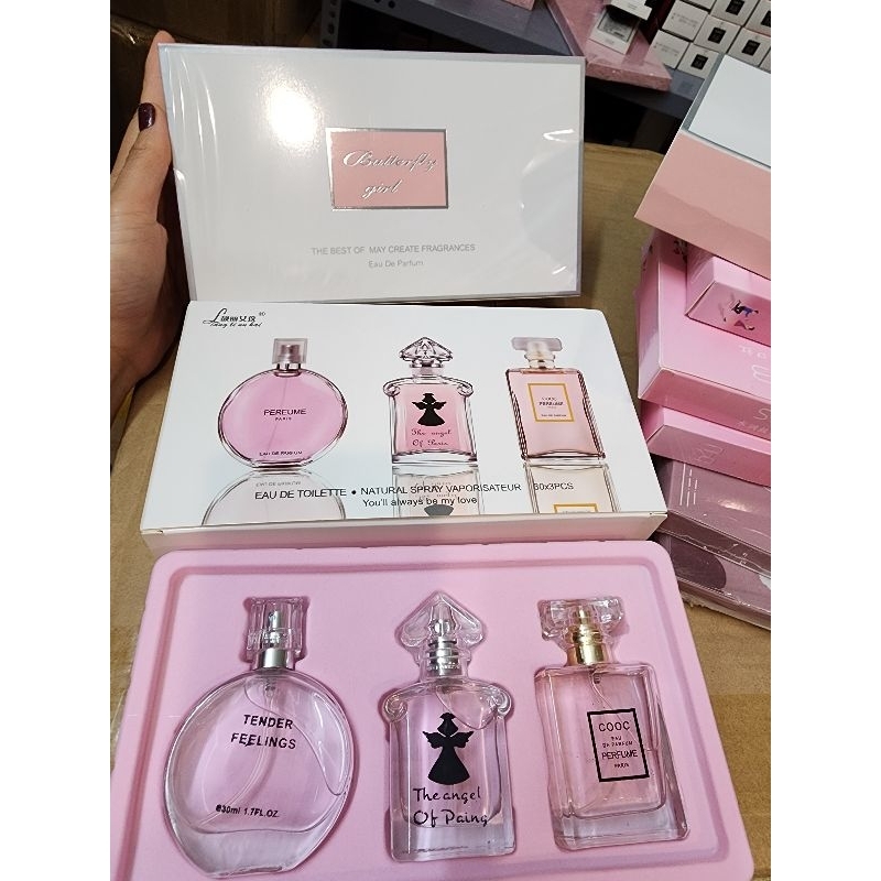 Set 3 Chai Nước Hoa Maycreta 30Ml Sang Trọng