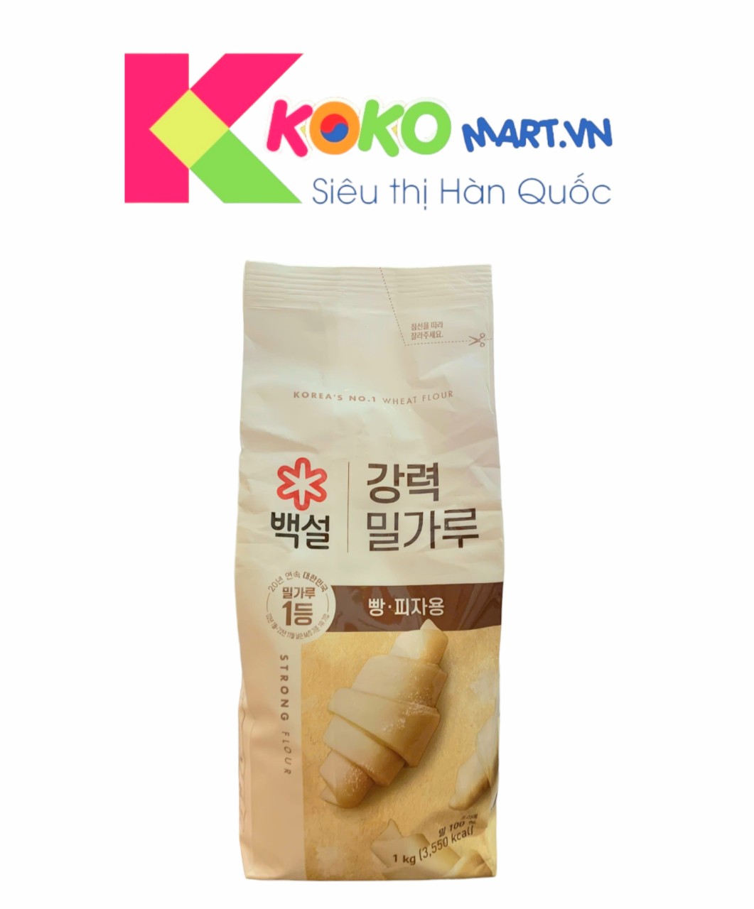 Bột mì làm bánh số 13 CJ  bịch 1kg