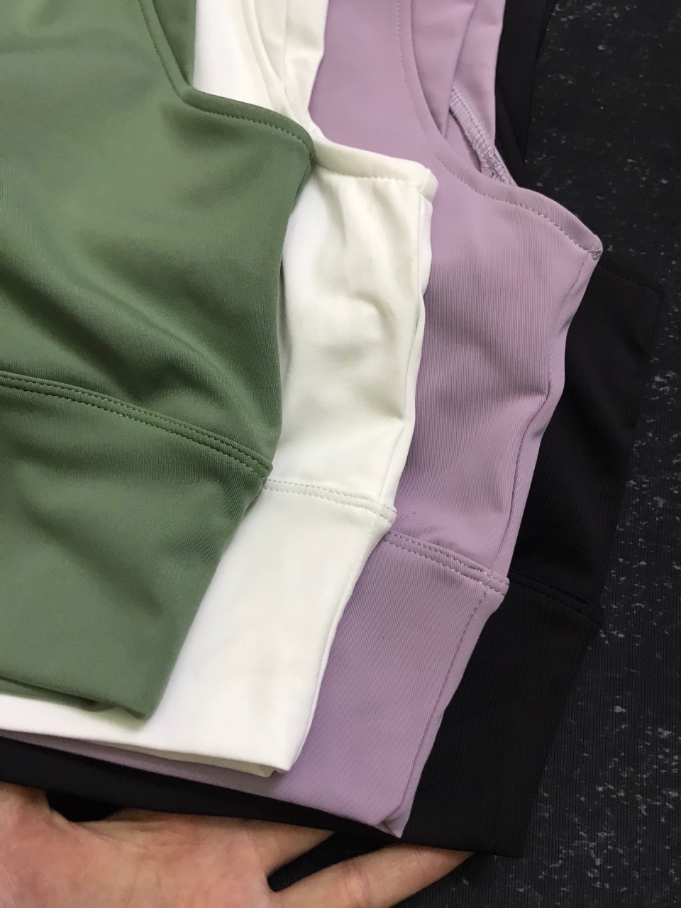Áo croptop cổ tròn Basic🌼 thun dày dặn form chuẩn đẹp, co giãn 4 chiều thoải mái