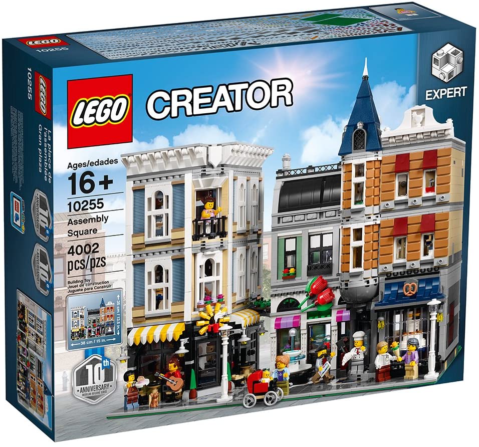 LEGO Creator Expert Bộ gạch hình vuông 10255 lắp ráp (4002 miếng)