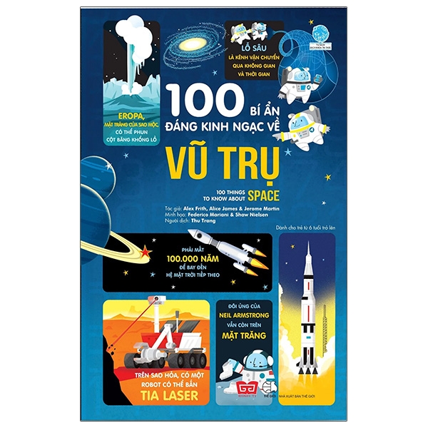 Fahasa - 100 Bí Ẩn Đáng Kinh Ngạc Về Vũ Trụ