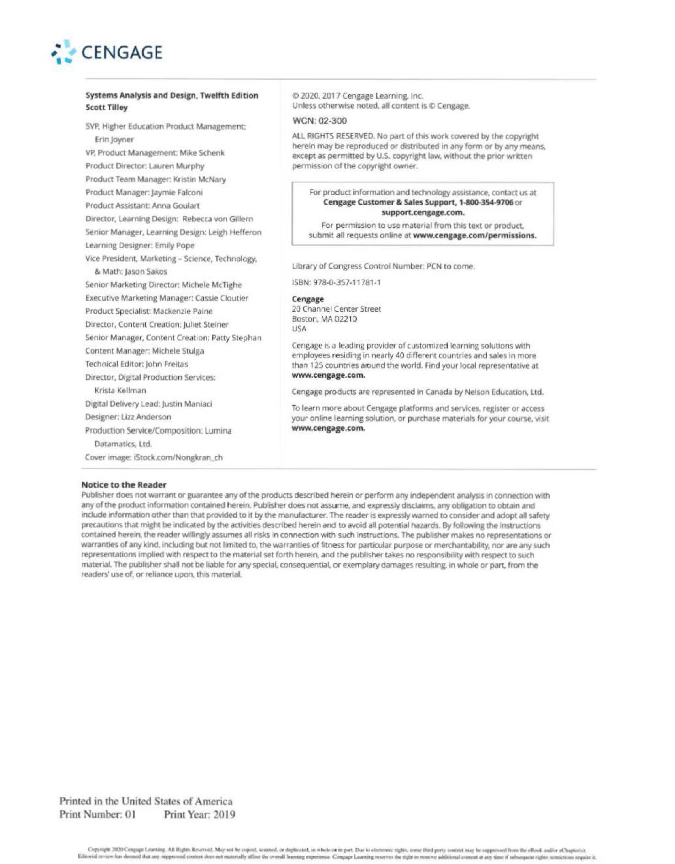 Systems Analysis and Design