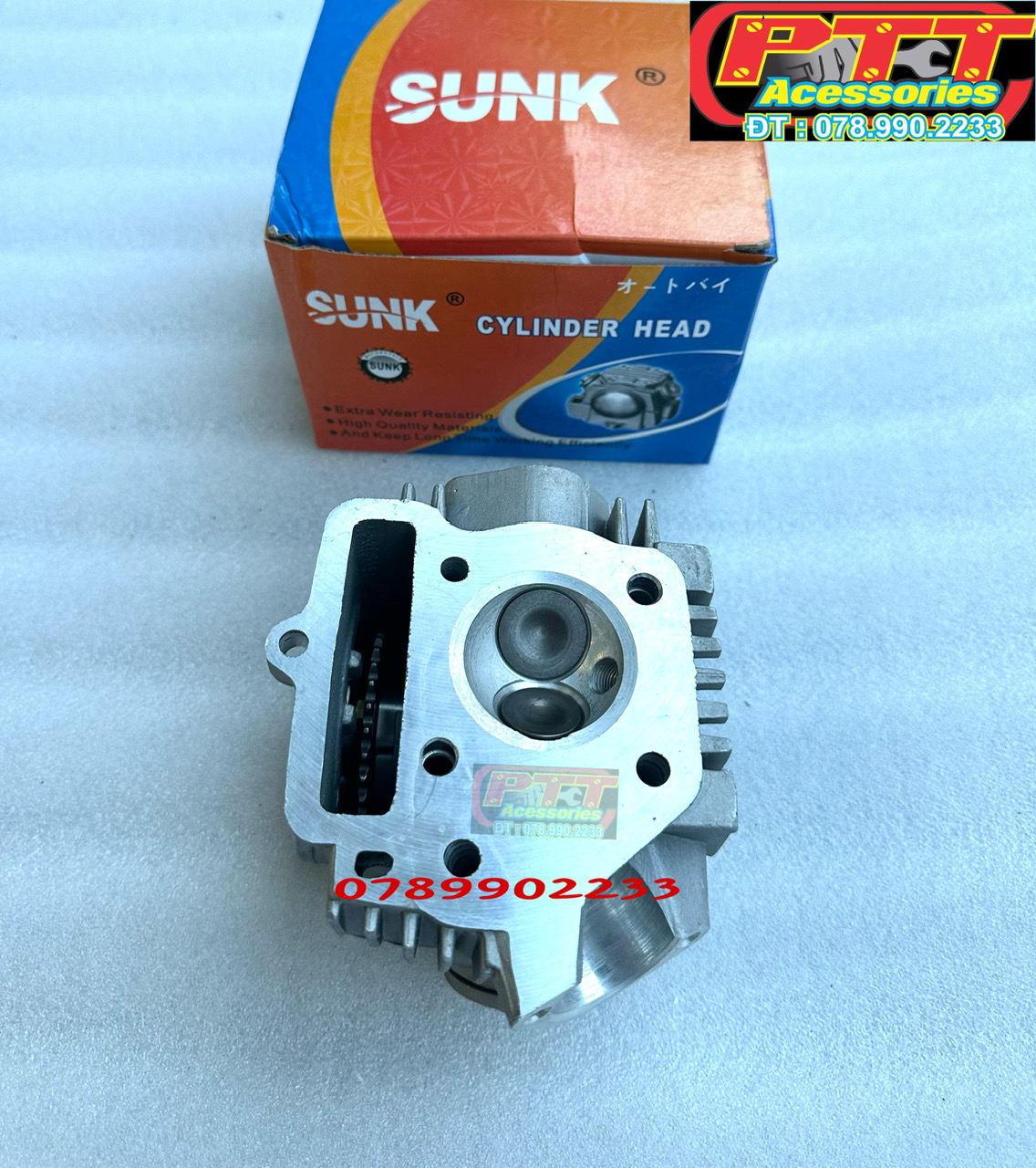Đầu bò 70cc xe cub 81 - 82 - dd - dh - custom