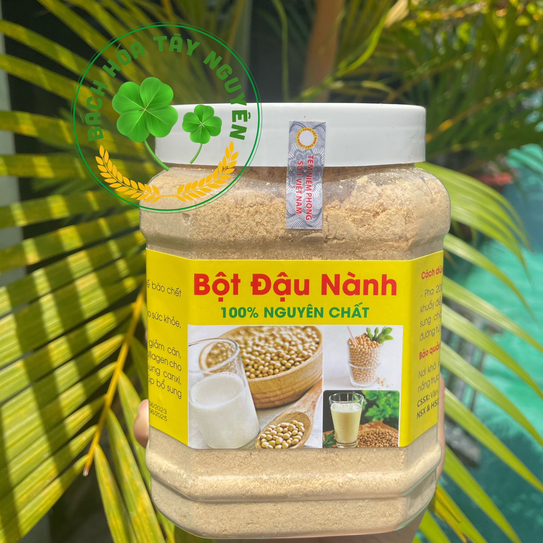 1 KG Bột Đậu Nành Rang Xay Nguyên Chất