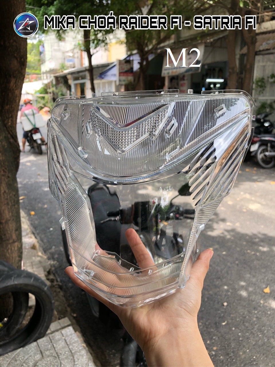 [HCM]MIKA ỐP CHÓA ĐÈN SATRIA FI - RAIDER FI