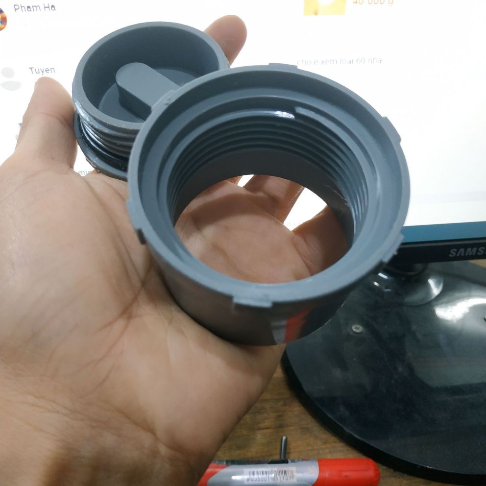 bịt xả 60mm Tiền Phong