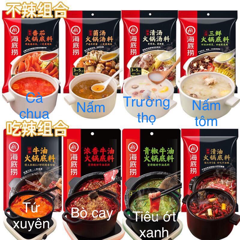 [HCM]Lẩu Haidilao vị Cà Chua