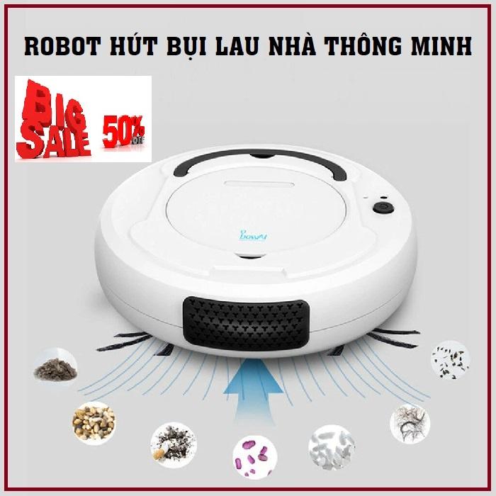 Máy lau nhà thông minh, robot lau nhà thông minh,robot hut bui,máy hút bụi robot,robot lau nhà tự động - Robot hút bụi lau nhà đa năng, với công suất hút cực lớn, thời gian sử dụng dài, sản phẩm được chị em tin dùng