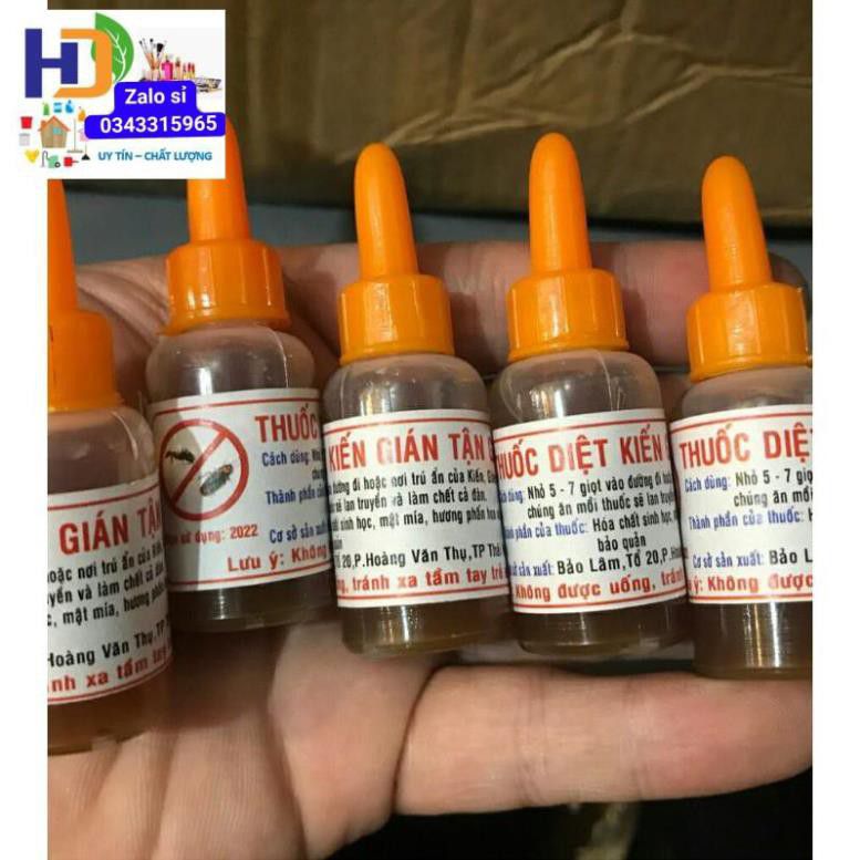 Combo 2 chai thuốc diệt kiến dán côn trùng sinh học