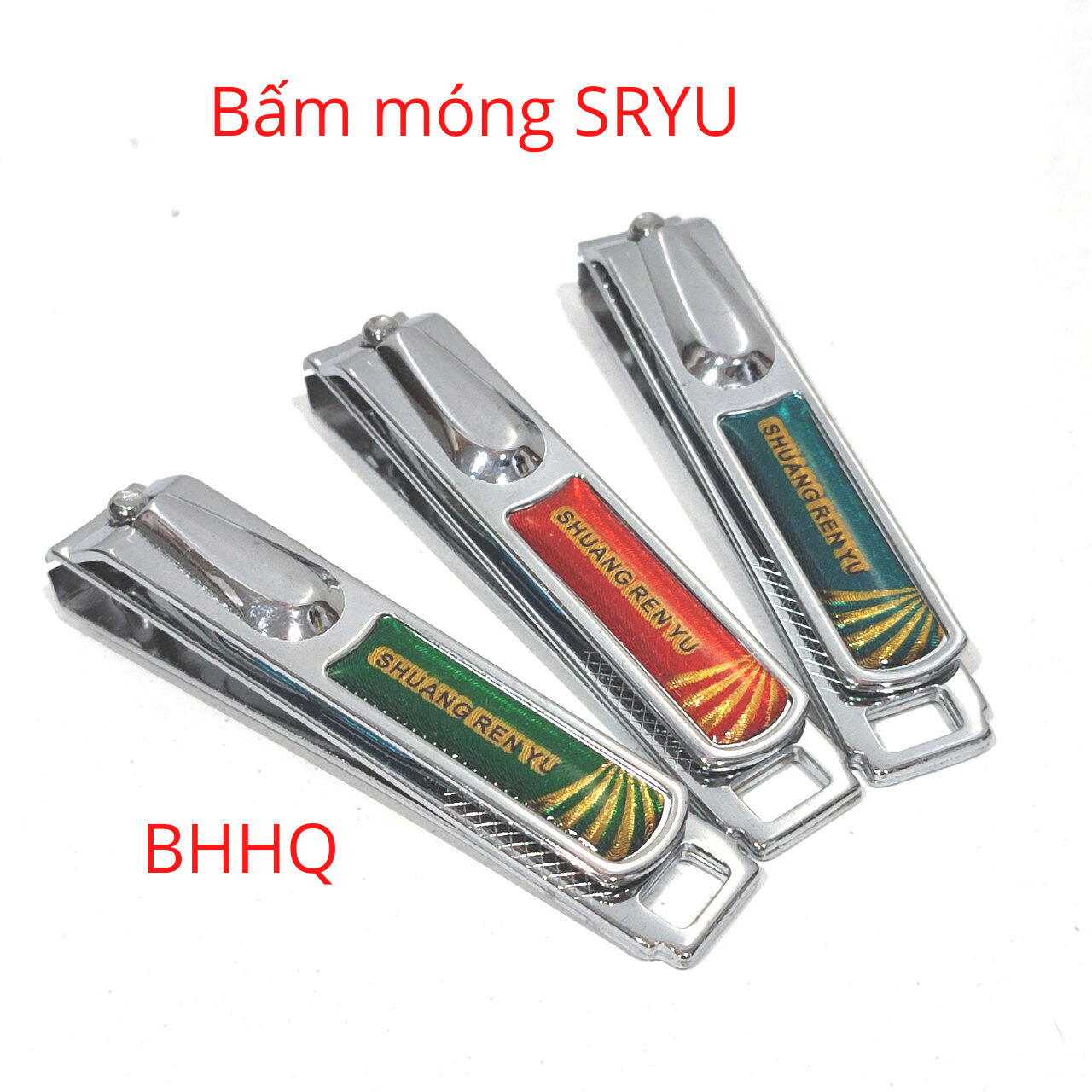 Bấm ( cắt) móng tay - móng chân siêu bén Sryu bằng thép không gỉ.