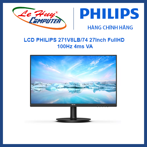 Màn hình máy tính philips 271v8lb/74 27inch fullhd 100hz 4ms va