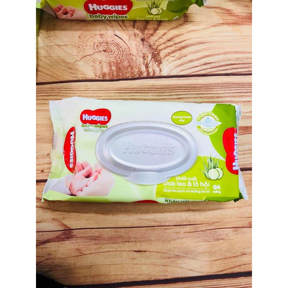 Khăn Giấy Ướt Em Bé Huggies