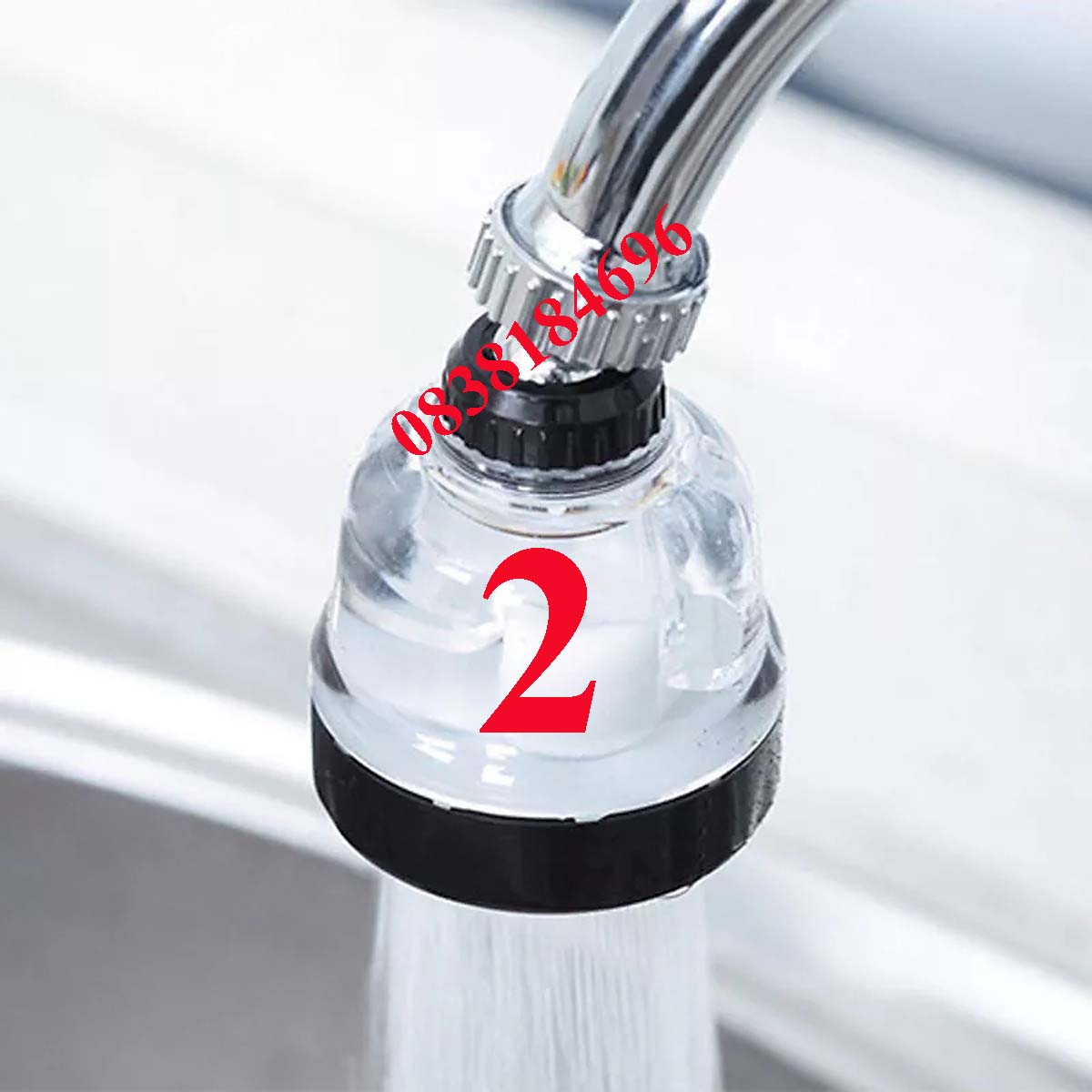 Đầu vòi rửa chén bát tăng áp điều hướng xoay 360 độ 3 chế độ tiết kiệm nước phù hợp với nhiều loại vòiĐầu Nối Vòi Nước Rửa Bát Tăng Áp Xoay 360 Với 3 Chế Độ Phun Nước Tiết Kiệm màu Trắng