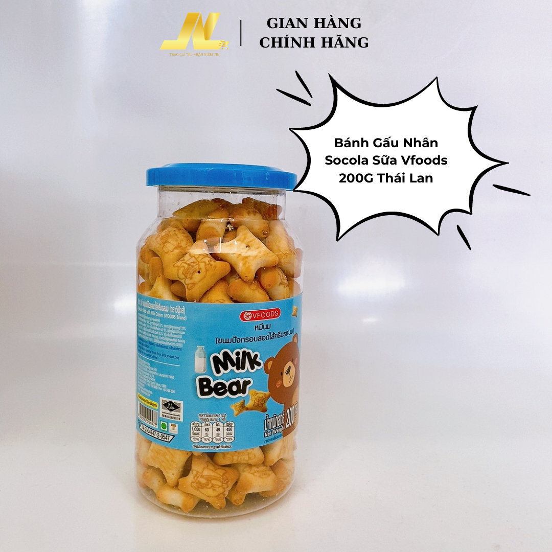 Bánh Gấu Vfoods Thái Lan