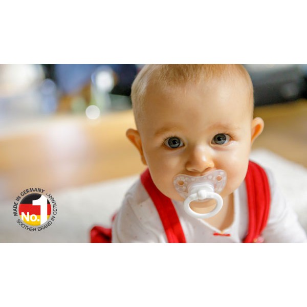(Chính hãng) Bộ 2 ty giả NUK Silicone Classic ( Có bán lẻ )