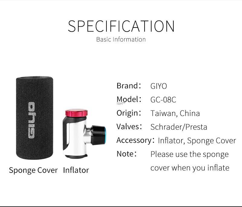 Đầu bơm Giyo CO2 GC-08C(không kèm bình)