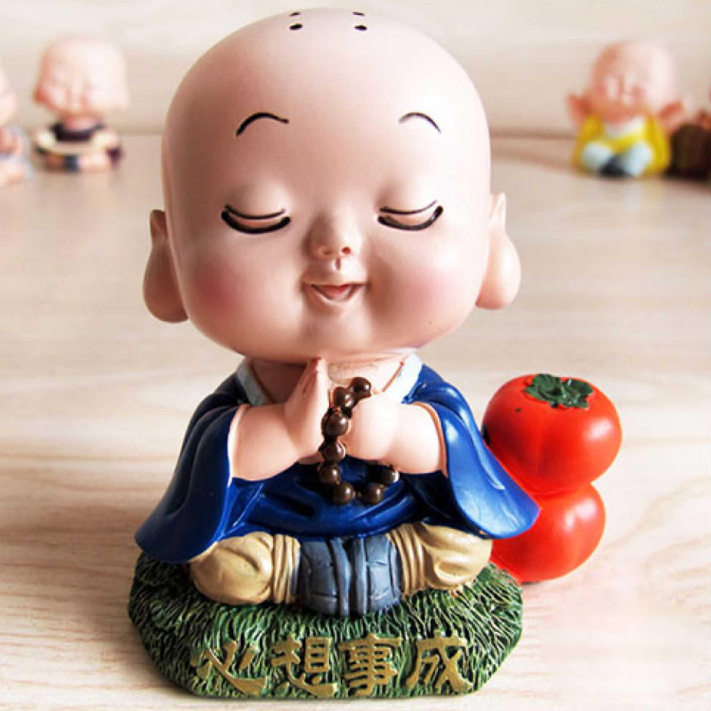 [HCM]Tượng chibi chú tiểu thanh tịnh