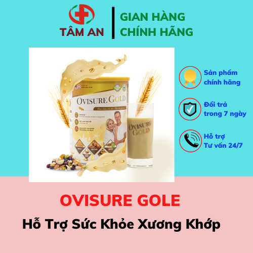 Sữa hạt cao cấp ovisure gold hỗ trợ sức khỏe xương khớp - tâm an 1
