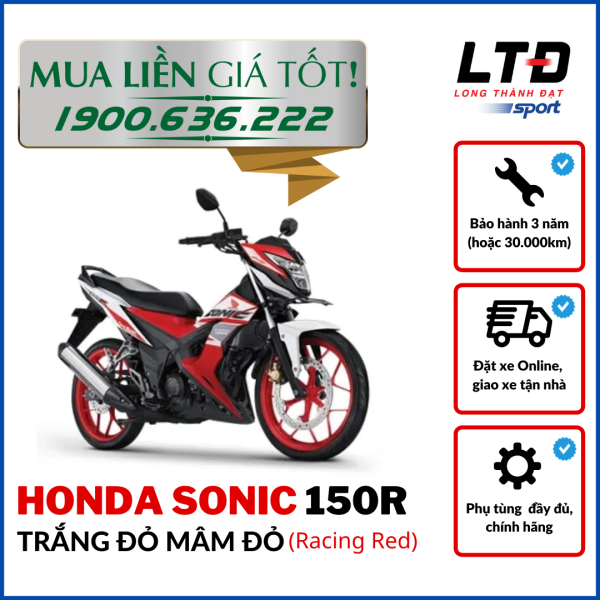 [HCM]-[TRẢ GÓP 0%] Honda Sonic 150R