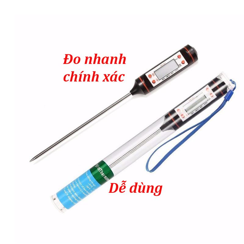 Nhiệt kế đo nhiệt độ nước đa năng- đo nhiệt độ nước, sữa, thực phẩm