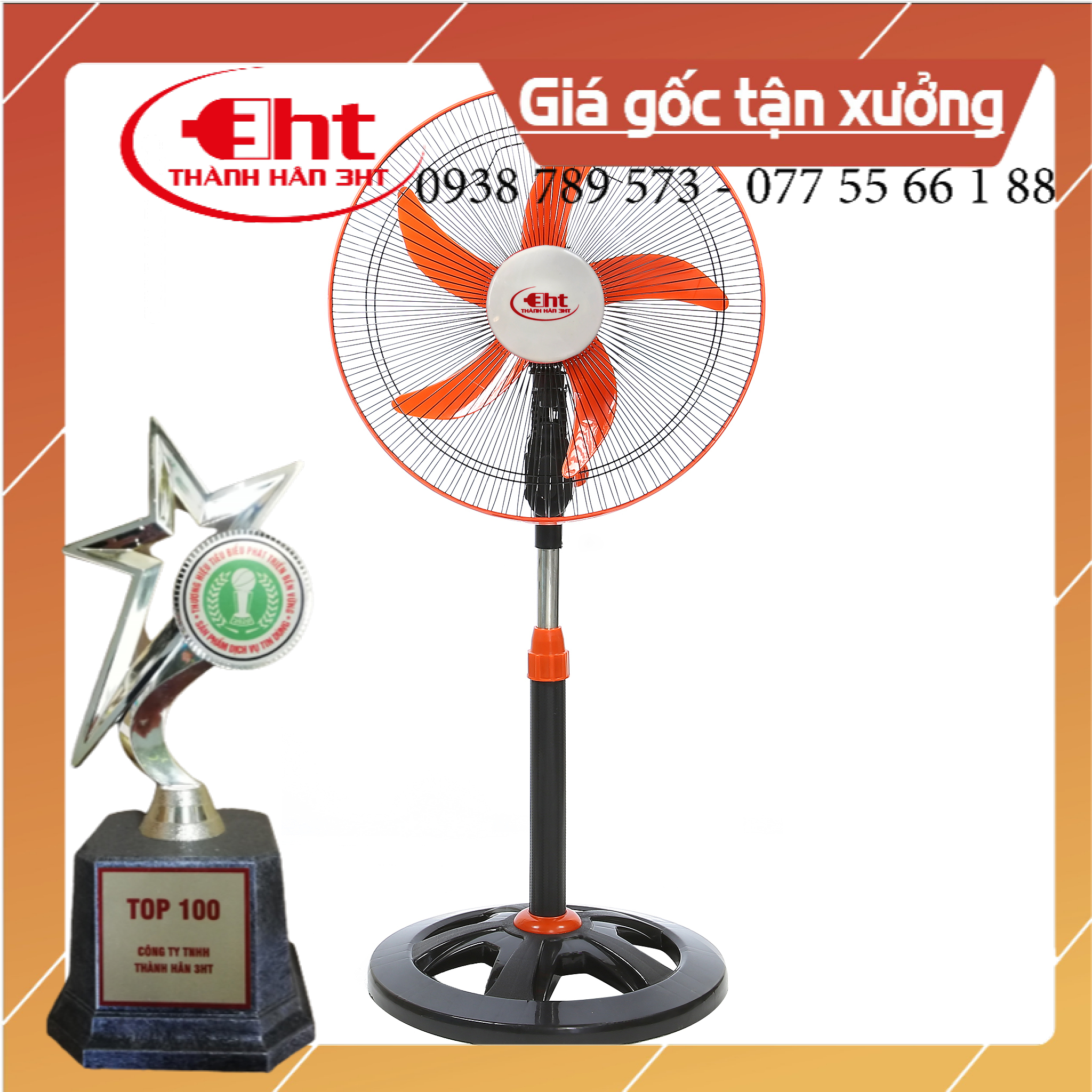 QUẠT ĐỨNG CÔNG NGHIỆP 3HT