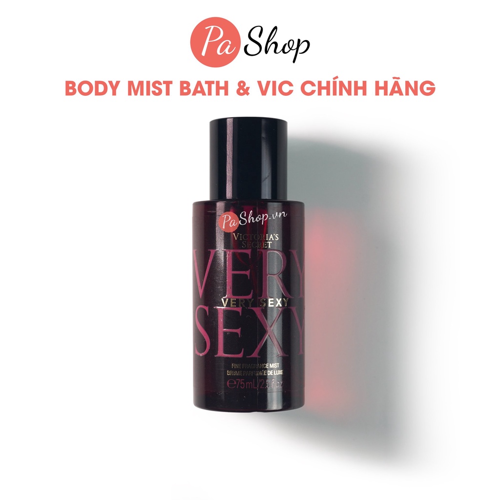 Xịt thơm body mist victoria secret very sexy 75ml