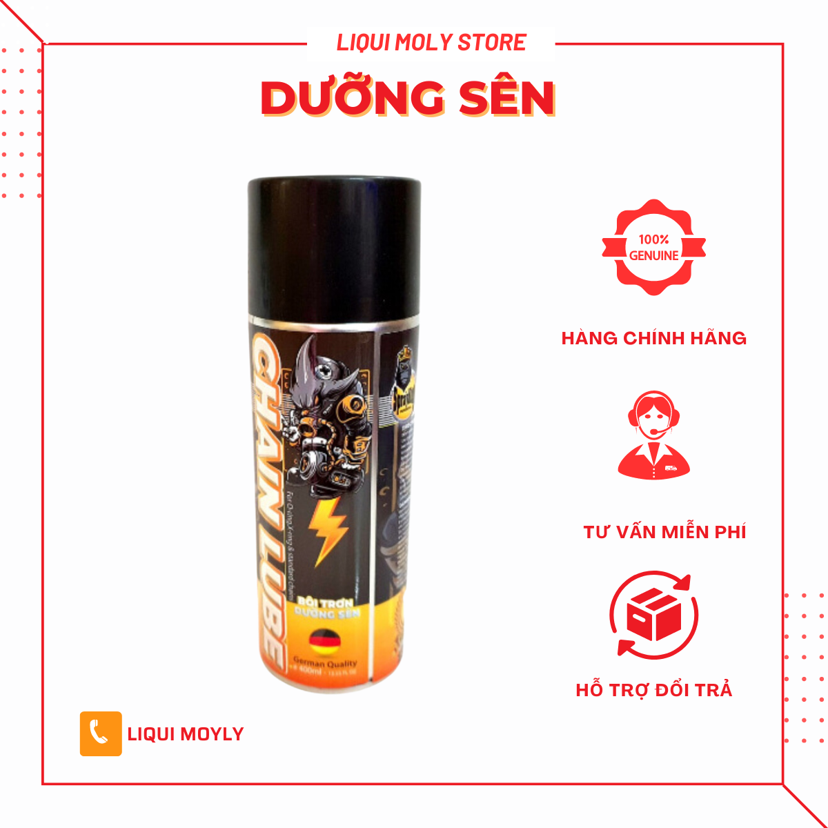 Dưỡng sên,Rửa sên Sprayking 400ML