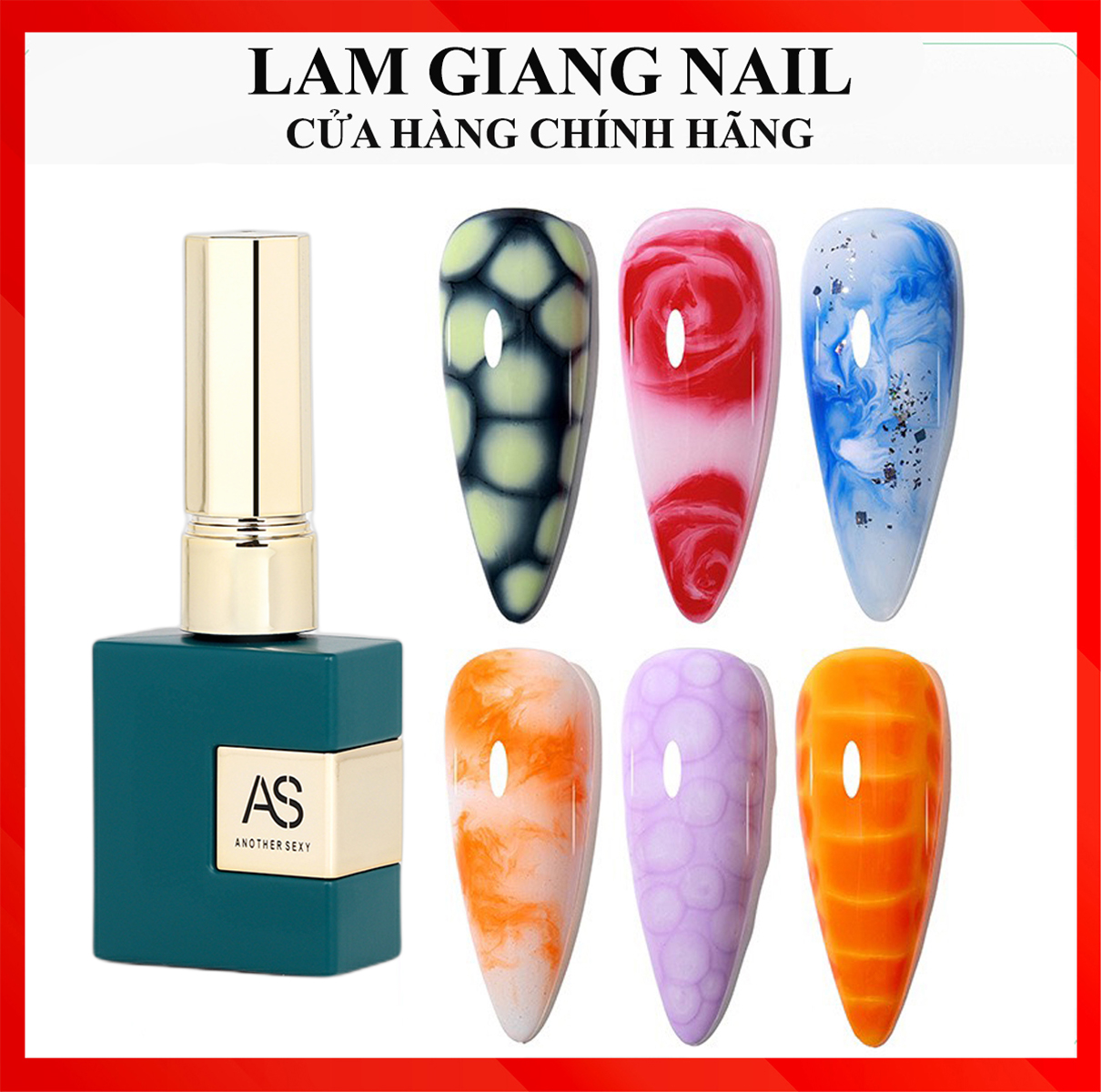 Sơn gel Loang AS chai 15ml