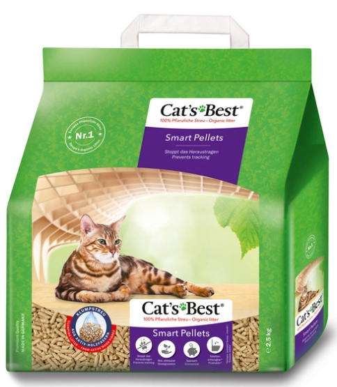 CÁT GỖ CAT'S BEST SMART PELLETS TỪ ĐỨC CHO MÈO