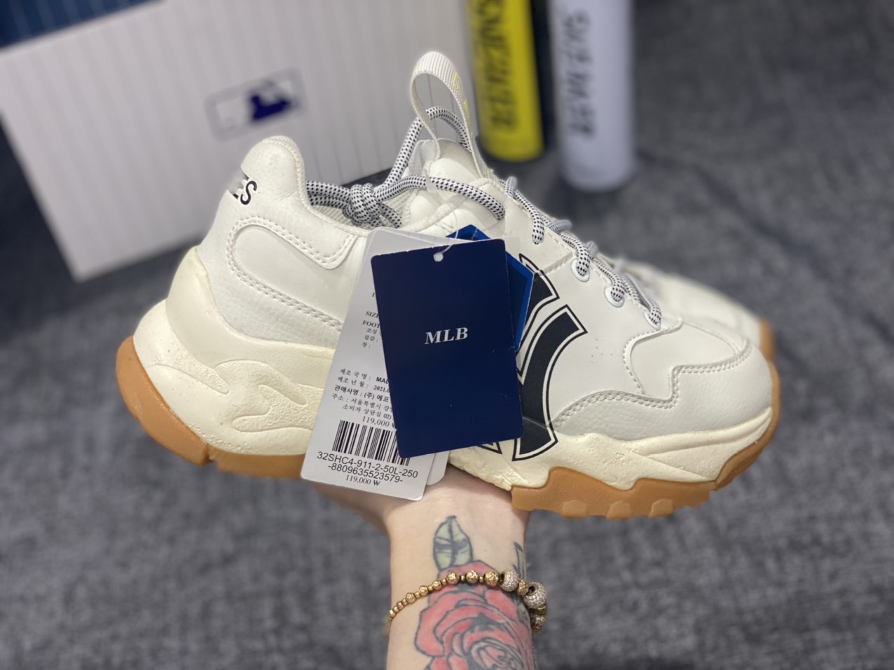 [Giá hủy diệt] [Ảnh thật] [FreeShip] [Rẻ vô địch] [Có sẵn] Giày sneaker cho nữ MLB
