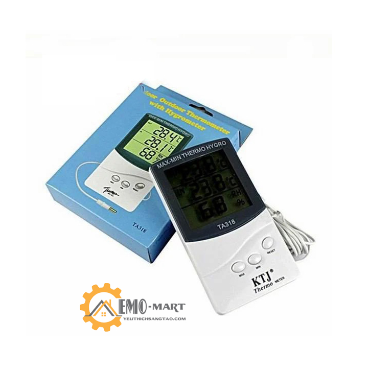 [FreeshipMAX] Máy đo nhiệt độ, độ ẩm TA-318