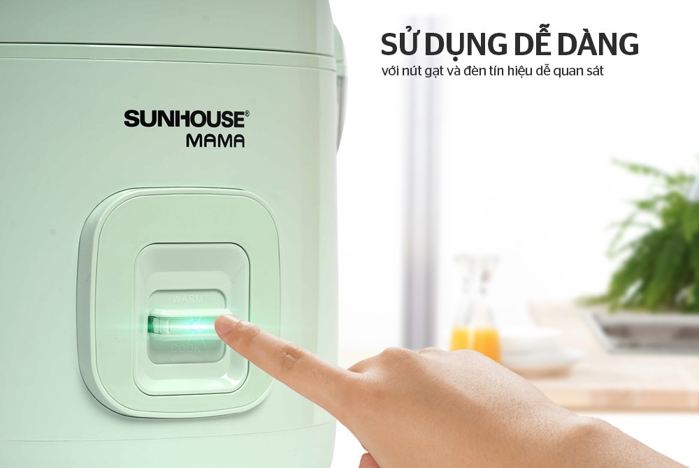 [Sunhouse Chính Hãng] Nồi Cơm Điện 1.8 Lít Sunhouse SHD8665B