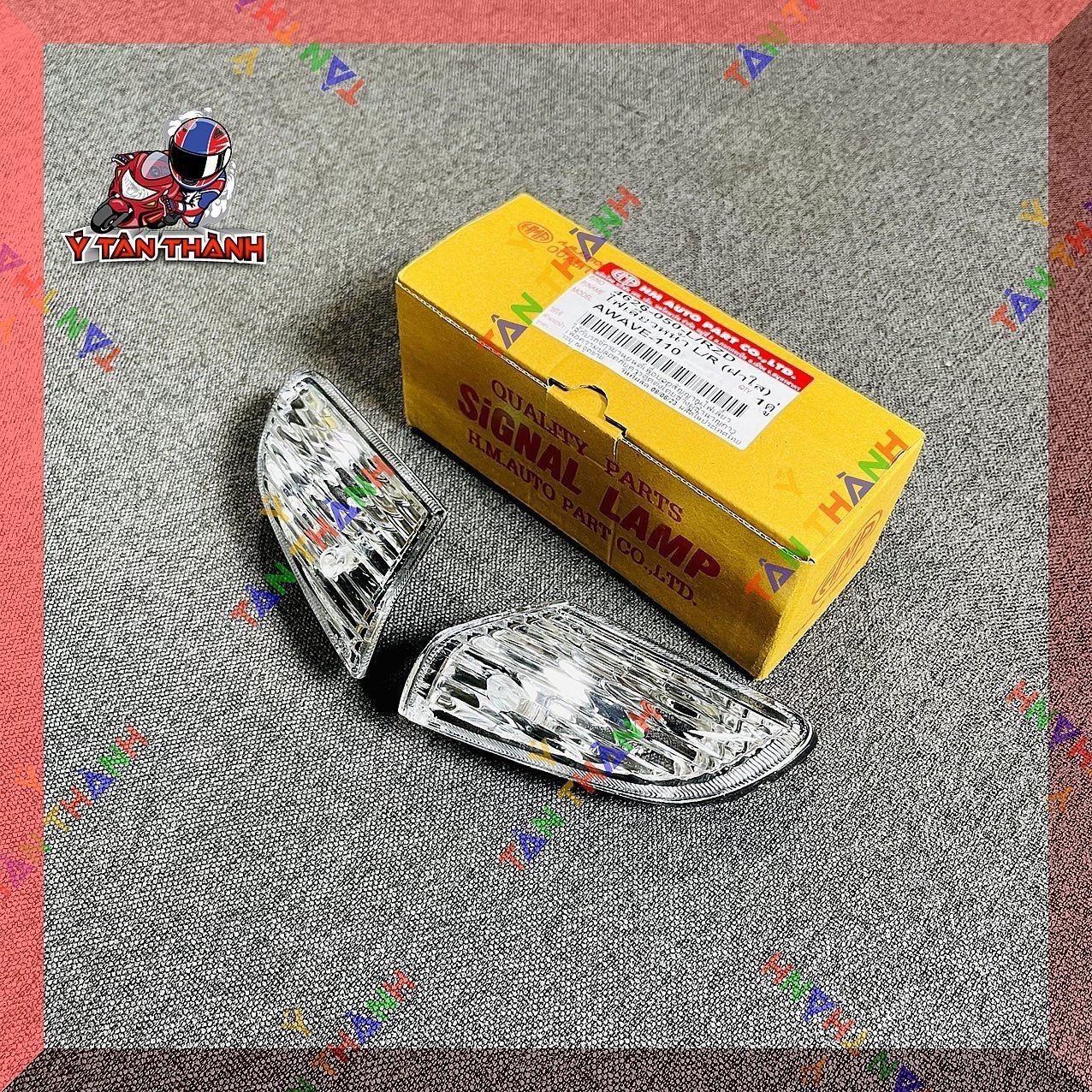 Đèn pha xi nhan wave thái 110 HMA TRẮNG MS01