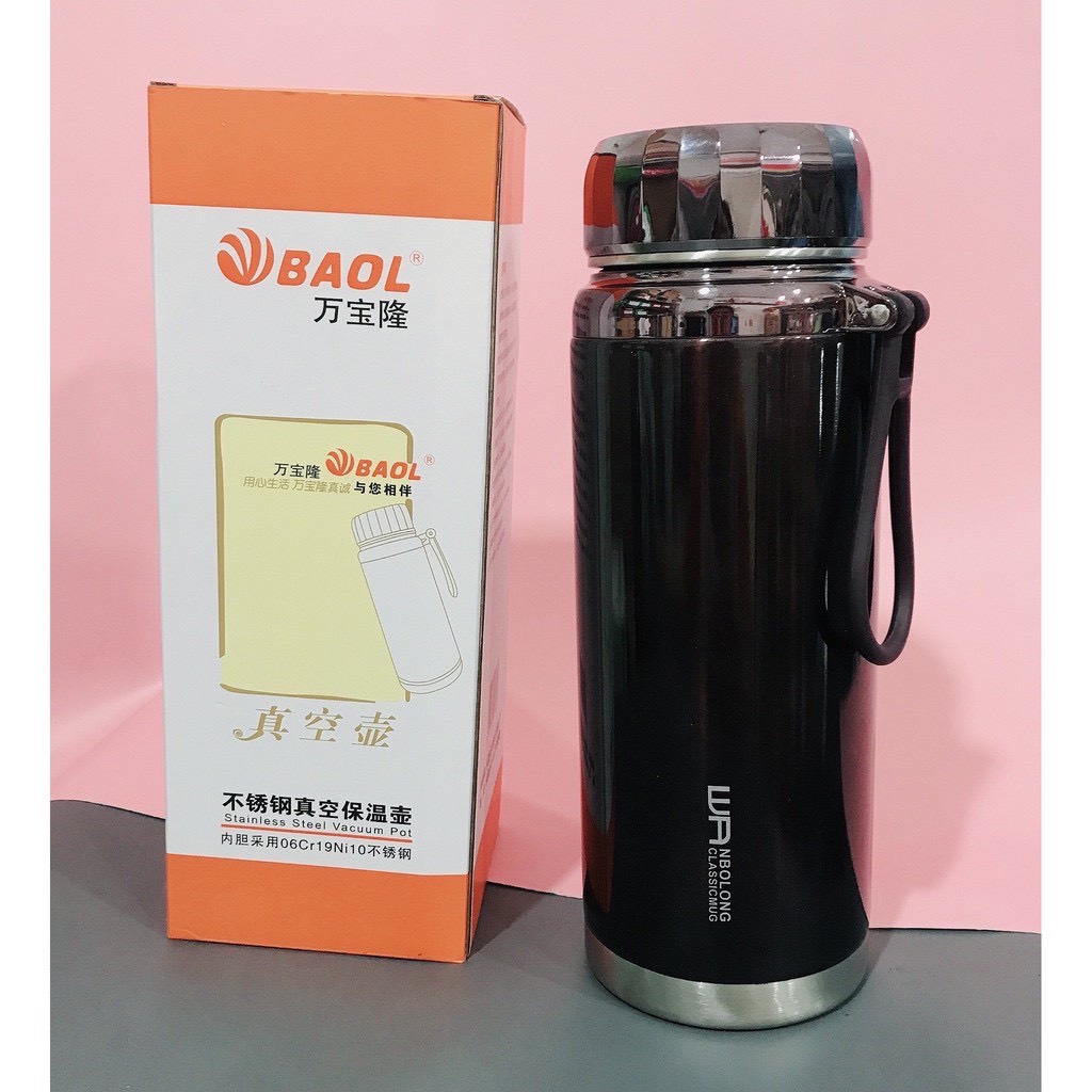 Bình Giữ Nhiệt Inox 1500ml Thương Hiệu BaoL  _ ?Giao Màu Ngẫu Nhiên