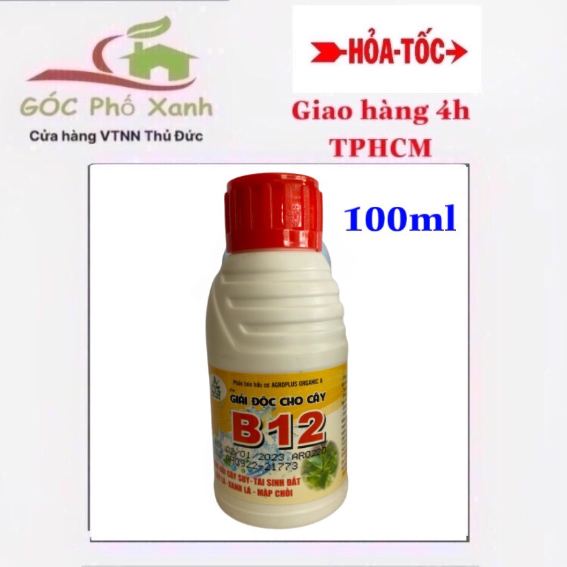 Chế phẩm VITAMIN B12 giải độc cho lan hoa kiểng
