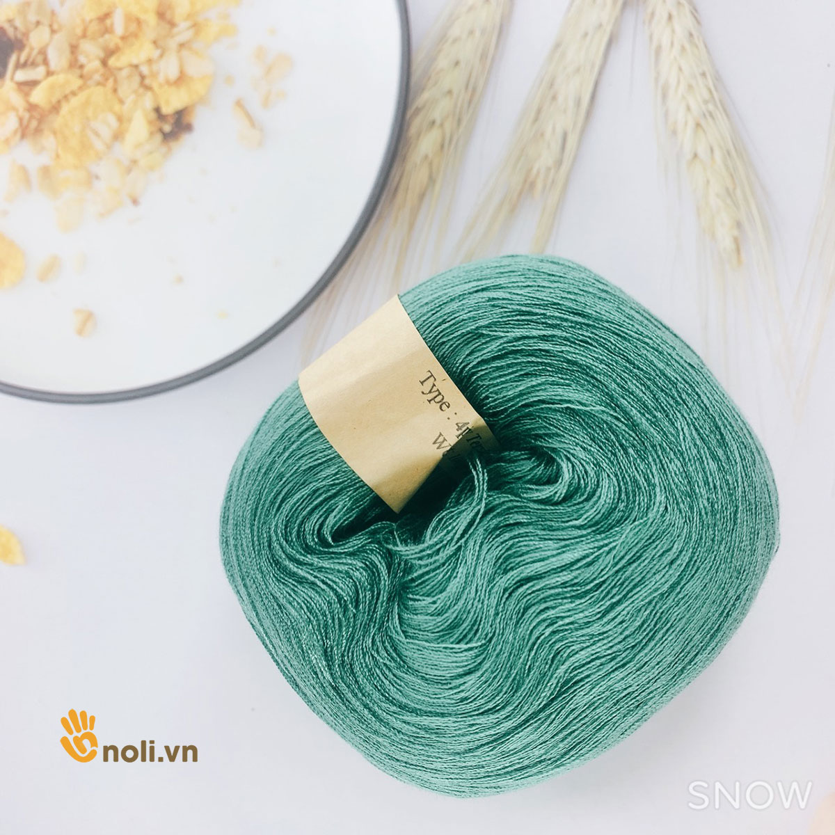 Shiny Fingering cotton yarn