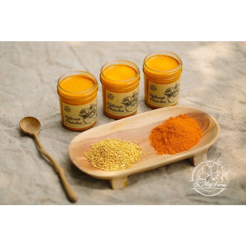 Nghệ mật phấn hoa hồng nhuận làn da
