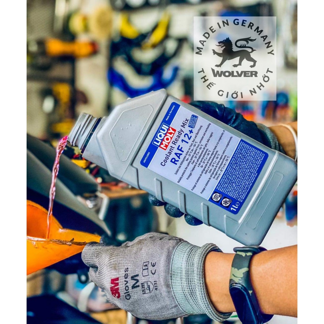 Nước Mát (Đỏ - Pha sẵn) Liqui Moly Ready Mix -6924 TEM MỚI