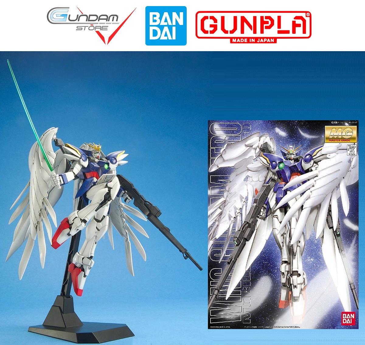 Mô hình gundam mg wing zero custom ew endless waltz bandai 1/100 uc đồ chơi lắp ráp anime nhật
