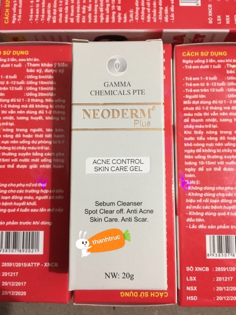Kem mụn hiệu quả Neoderm Plus