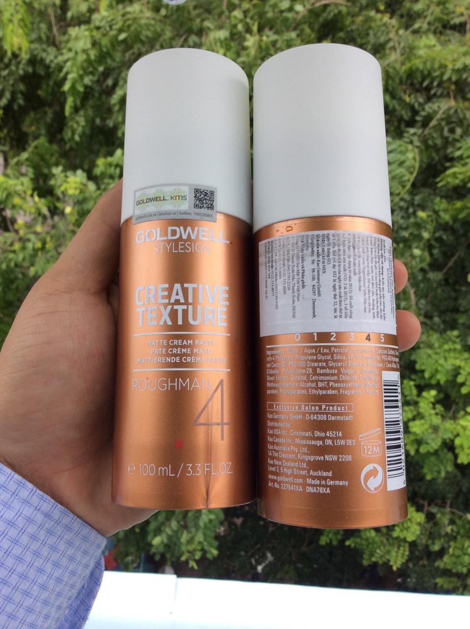 [HCM]KEM TẠO KIỂU GOLDWELL ROUGHMAN 100ML