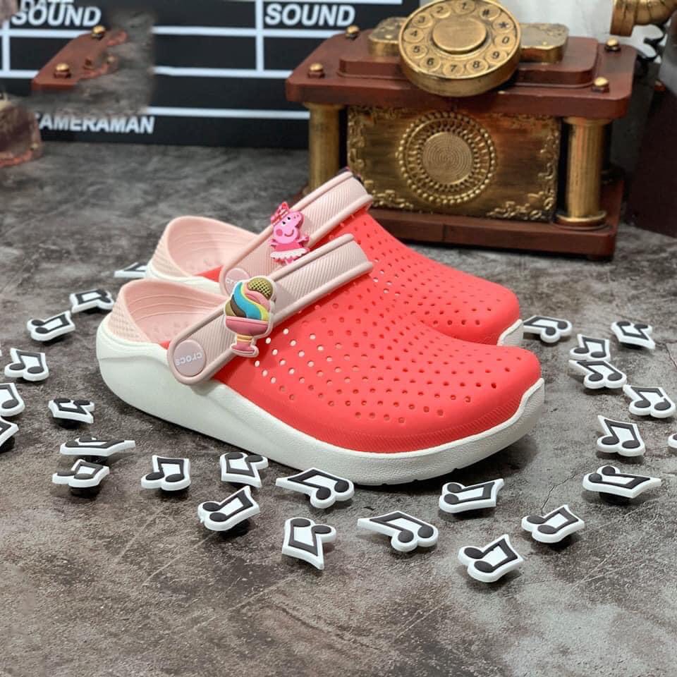 Sục Cross literide trẻ em màu hồng- tặng 4 sticker