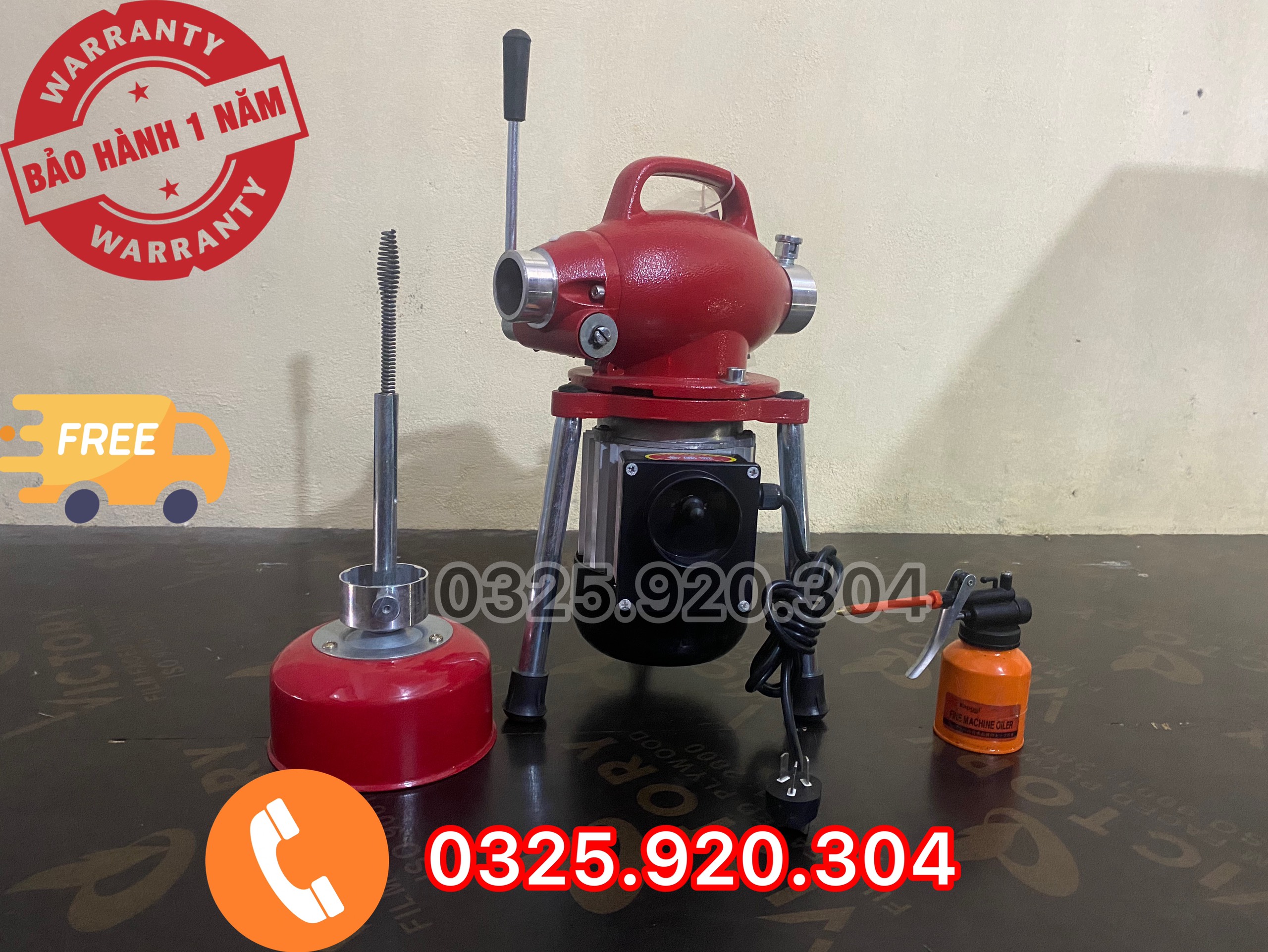 Máy thông tắc công GQ80 công suất 550w