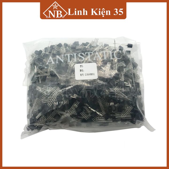 Transistor C945 NPN 50V 150mA kiểu chân TO-92